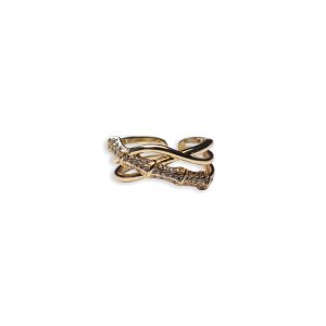 Gold Twist Ring