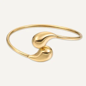 Fluid Grace Open Bracelet