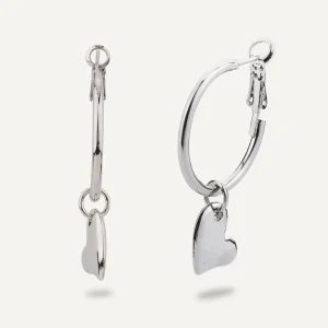 Eternal Heart Lever Earrings