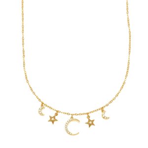NECKLACE CONSTELLATION COLLECTION DELIAH GOLD