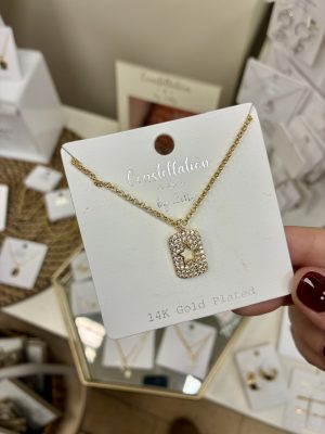 NECKLACE CONSTELLATION COLLECTION OPEN STAR GOLD