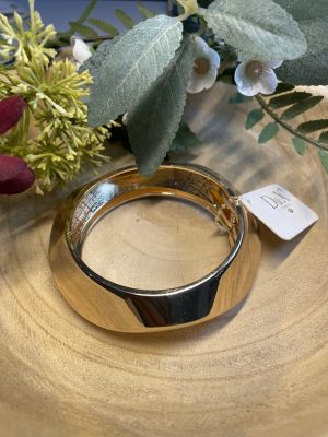 Gold Hinged Bracelet